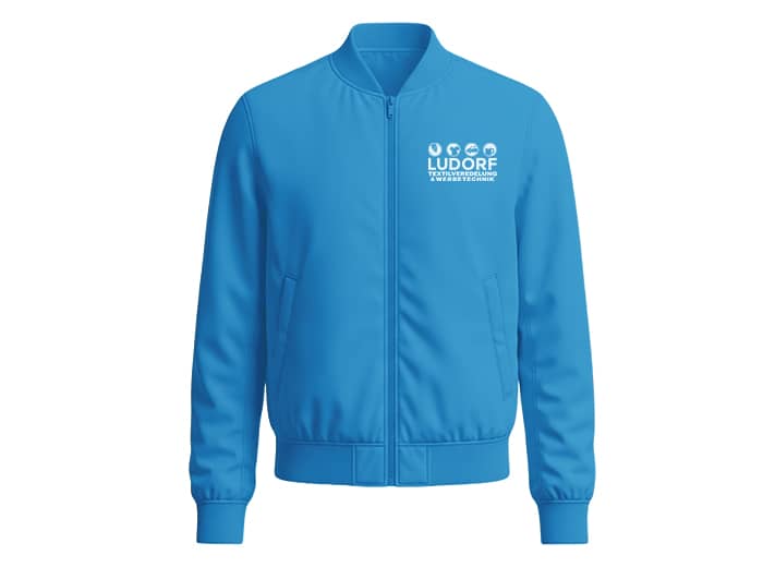 Bedruckte Jacke für individuelle Textilveredelung